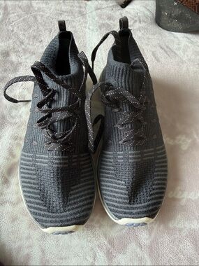 Under Armour Women's Black Knit Slip-On Athletic Sneakers